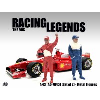 AD-76451 1:43 Racing Legends - 1990s (Set of 2 metal figures)